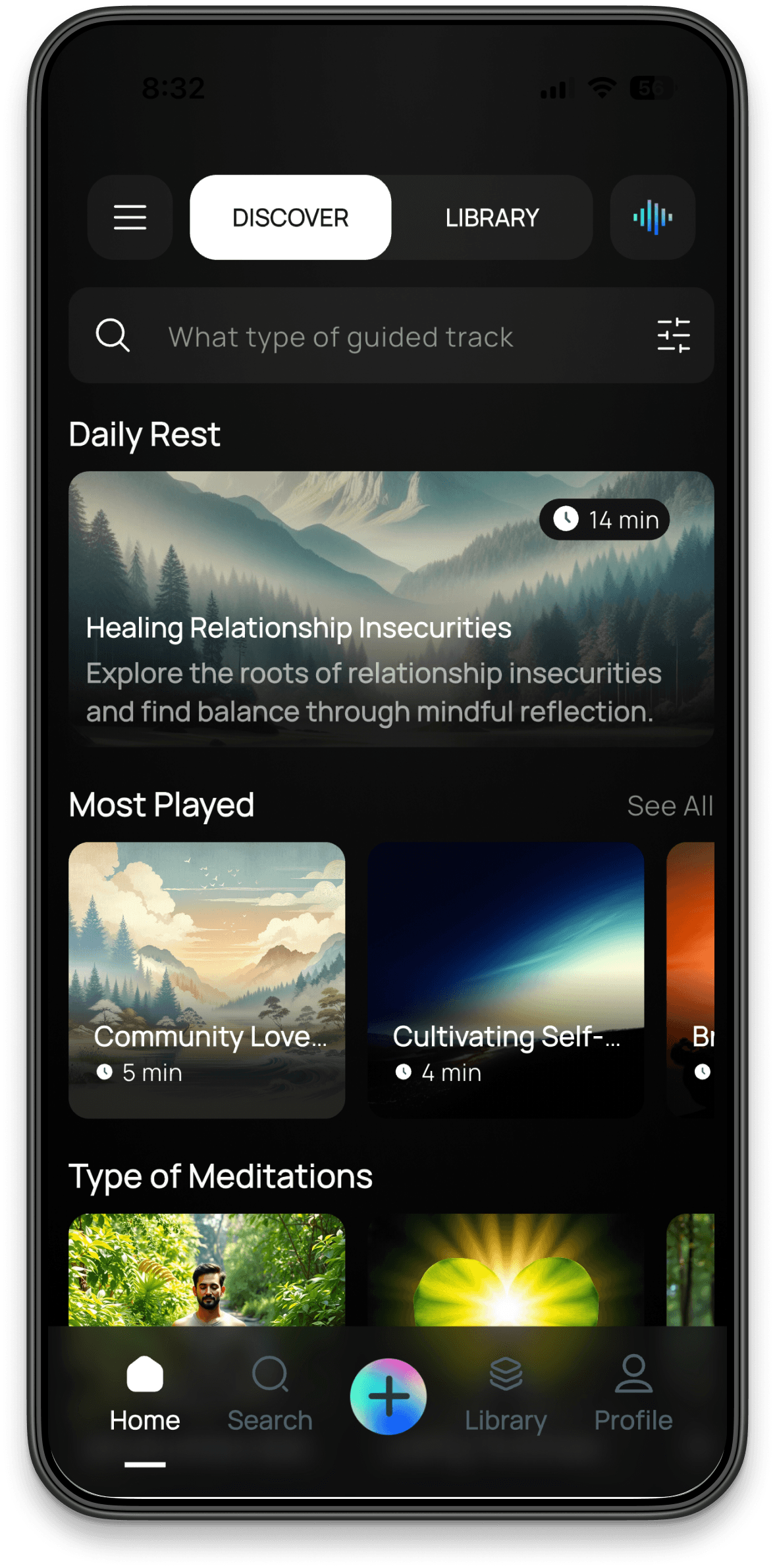 Home Screen